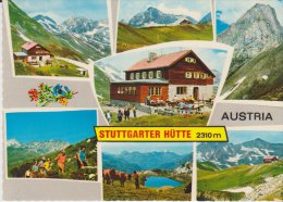 Lech Arlberg Stuttgarter Hütte Mehrbildkarte - Lech