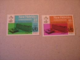 1966   NOUVELLES HEBRIDES P 247/248  * *   O M S  LEGENDE ANGLAISE - Nuevos