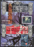 HUNGARY-1992.Commemorative Sheet Pair - Red Cross - Silver Version MNH!! - Souvenirbögen