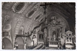 Cpsm 50 - Saint Pierre Eglise - L´intérieur De L´église - (9x14 Cm) - Saint Pierre Eglise