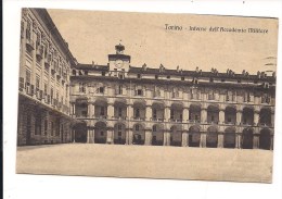 S-19 PIEMONTE TORINO INTERNO ACCADEMIA MILITARE 1918 VIAGGIATA. - Andere Monumente & Gebäude