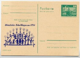 DDR P79-41-81 C173 Postkarte PRIVATER ZUDRUCK Weihnachtsmarkt Schwarzenberg 1981 - Postales Privados - Nuevos