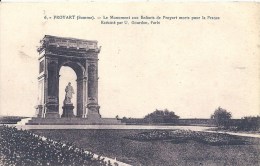 PICARDIE - 80 - SOMME - PROYART - MONUMENT Aux Enfants Morts Pour La France - Monuments Aux Morts