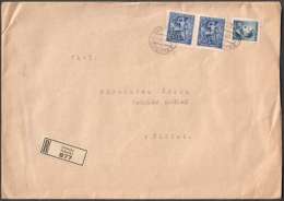 BuM0969 - Böhmen Und Mähren (1943) Sobotka - Sobotka / Jitschin - Jicin (R-letter) Tariff: 5,40K (stamp: 2,50 Siegfried) - Brieven En Documenten