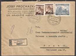 BuM0994 - Böhmen Und Mähren (1942) Ungarisch-Hradisch 1 (Mähren) - Uherske Hradiste 1 (R-letter) Tariff: 4,20K - Lettres & Documents