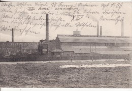 JEUMONT (Nord) Usines D'Electricité-USINE-INDUSTRIE-Feldpost-Briefstempel XVI Reservekorps-VOIR 2 SCANS - - Jeumont