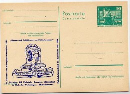 DDR P79-18a-82 C190-a Postkarte PRIVATER ZUDRUCK Müllerbrunnen Dresden 1982 - Private Postcards - Mint