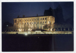 CELLE SUR  BELLE--Vue De Nuit--L'abbaye Royale (petite Animation),cpm Menneguerre Photogravure-Cliché Studio Fabrice - Celles-sur-Belle