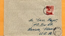 Poland 1953 Cover Mailed To USA - Lettres & Documents