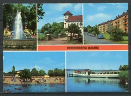 (1249) Rheinsberg (Mark) / Mehrbildkarte - Gel. 1985 - DDR - Bild Und Heimat - Rheinsberg