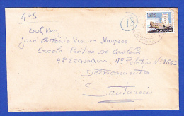 ENVELOPPE -- CACHET - CTT . LOURINHÃ - 2.6.77 - Briefe U. Dokumente