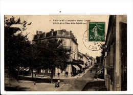 Carte 1920 HAGETMAU / Avenue Carnot (angle De La Place De La République) - Hagetmau