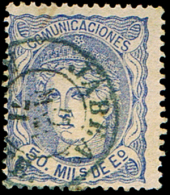 ALICANTE - EDI O 107 - MATASELLOS FECHADOR T. II \"JAVEA\ - Used Stamps