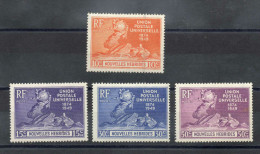 NOUVELLES-HEBRIDES : 75 Ans De L'UPU : Monument De Berne - Valeur En Franc-or - Unused Stamps