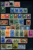 1949-1954 Nice Lot Of 42 Used Stamps,Romania,Rumänien,Roumanie,Rumania,VFU,Hinged,Used - Otros & Sin Clasificación