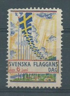 SVEZIA SVERIGE    -   Svenska Flaggans Dag 1934 Schweden Schöne AK - Nuovi