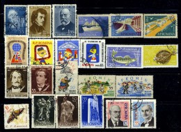 1960-1961 Nice Lot Of 23 Used Stamps,Romania,Rumänien,Roumanie,Rumania,VFU - Other & Unclassified