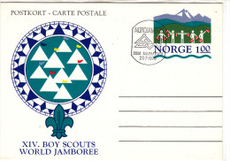 LILLEHAMMER 1975 / XIV BOY SCOUTS WORLD JAMBOREE - Interi Postali