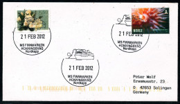 ARCTIC, NORWAY, MS"FINNMARKEN" 3 Markings 21.2.2012, Honningsvag Nordkapp !!29.1-24 - Spedizioni Artiche