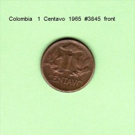COLOMBIA    1  CENTAVO  1965   (KM # 205) - Colombie