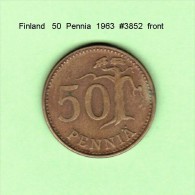 FINLAND    50  PENNIA  1963   (KM # 48) - Finland