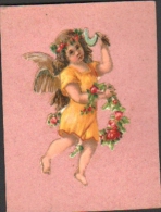 DECOUPIS - Petit Angelot Avec Guirlande De Roses, Faucille - Engel