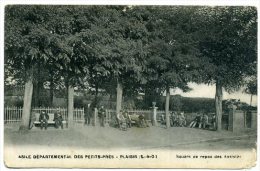 78 PLAISIR ++ Asile Départemental Des Petits-Prés - Square De Repos Des Assistés ++ - Plaisir