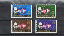 NOUVELLES-HEBRIDES :Mort De Sir Winston CHURCHILL - Légende En Français - - Unused Stamps
