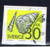 S Schweden 2011 Mi 2808 Muschel - Used Stamps