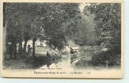 DEP 91 EPINAY SUR ORGE LA RIVIERE PECHEUR - Epinay-sur-Orge