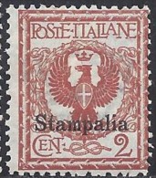 ITALY EGEO 1912 STAMPALIA  Nº 1 - Egée (Stampalia)