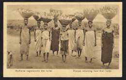 LOANDA LUANDA (Angola Africa) - Mulheres Regressando Das Lavras - Women Returning From Their Fields - Angola