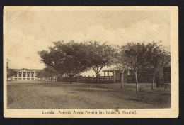 LOANDA LUANDA (Angola Africa) - Avenida Alvaro Ferreira (ao Fundo O Hospital) - Angola