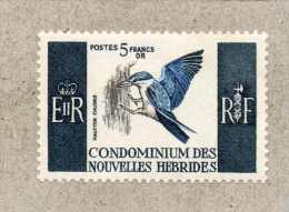 NOUVELLES-HEBRIDES : Halcyon Chloris ( Martin-chasseur à Collier Blanc ) - Légende En Français - - Neufs