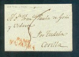 1816.- PAMPLONA A CORELLA - ...-1850 Vorphilatelie