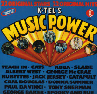 * LP *  K-TEL'S  MUSIC POWER - SLADE / SHOES / ABBA / TEACH-IN / CATAPULT A.o. - Compilaties