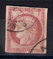 Colonies Générales 1872, YT 21 O Cochinchine Saïgon - Ceres