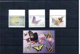 Kosovo 2012 Schmetterlinge / Butterflies Satz+Block / Set + Block Postfrisch / Unmounted Mint - Kosovo