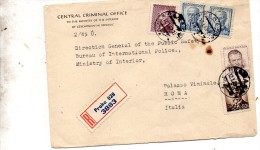 1948  LETTERA RACCOMANDATA PRAHA - Storia Postale