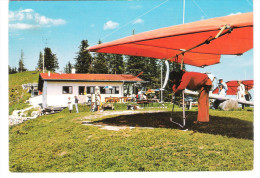 Deutschland - Ruhpolding - Gaststätte Unternberg Alm - Drachenflieger - Flugdrachen - Drachenflug - Ruhpolding