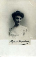 AK OPER RUSSLAND Opernsänger MUZIL - BOROZDINA NATALIA FOTOGRAFIE OLD POSTCARD - Opéra