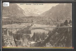 CHARMEY - PONT DU JAVROZ - B ( PETITE FENTE 6mm EN HAUT A DROITE ) - Charmey