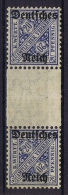 Deutsche Reich 1920 Mi 60MNH/**  Signed/signiert  Zwischensteg Paare Hinged At Middle - Service