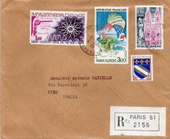 1976 LETTERA RACCOMANDATA - Cartas & Documentos