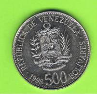 VENEZUELA -  500  Bolivar   1998  KM79 - Venezuela