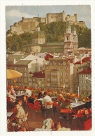 Cp, Autriche, Die Festpielstadt Salzburg, Blick Vom Dach-Terrassen-Café Hotel Stein, Voyagée 1962 ? - Salzburg Stadt