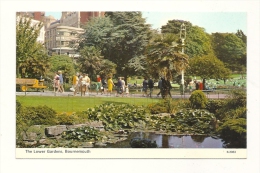 Cp, Angleterre, Bournemouth, The Lower Gardens, Voyagée 1974 - Bournemouth (from 1972)