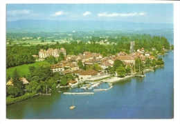 Cp, Suisse, Coppet, Vue Aérienne - Coppet