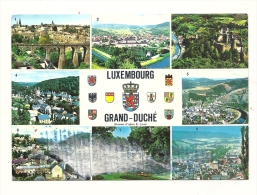 Cp, Luxembourg, Multi-Vues, Voyagée 1965 - Sonstige & Ohne Zuordnung