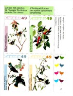 Canada - Birds - J. Audubon, S/S, MNH - Ongebruikt